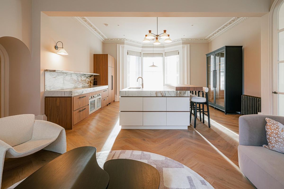 Restored interior at Cressington Park
