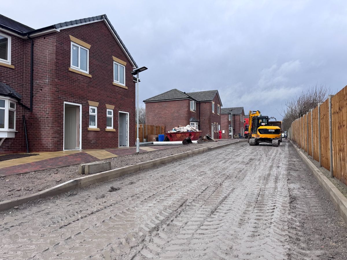 FAS Developments site at Sorrel Way nearing completion